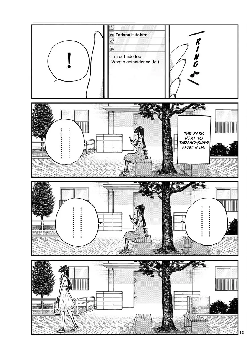 Komi-san wa Komyushou desu Chapter 178 page 13