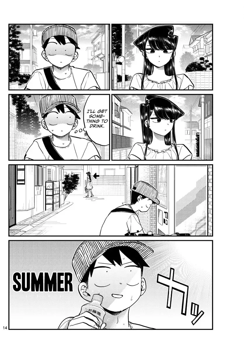 Komi-san wa Komyushou desu Chapter 178 page 14