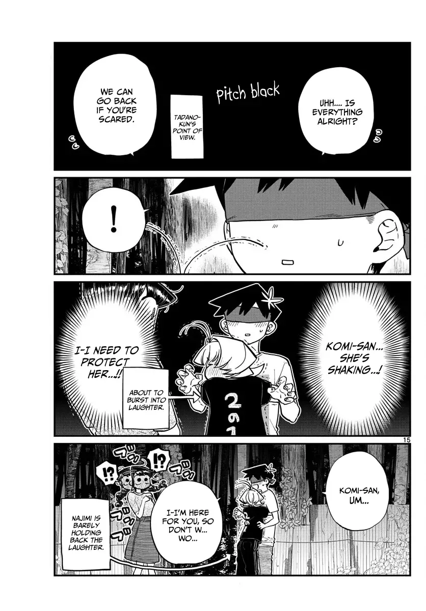 Komi-san wa Komyushou desu Chapter 180 page 15