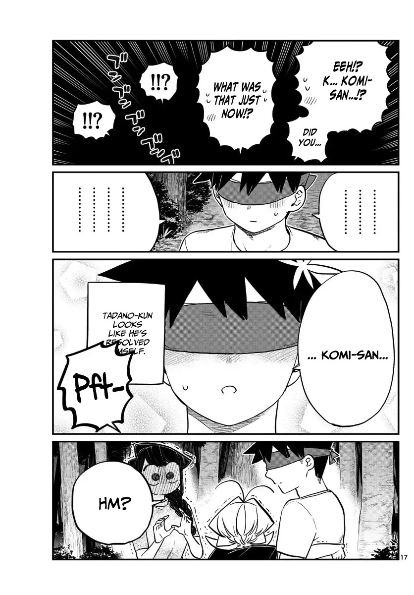 Komi-san wa Komyushou desu Chapter 180 page 17