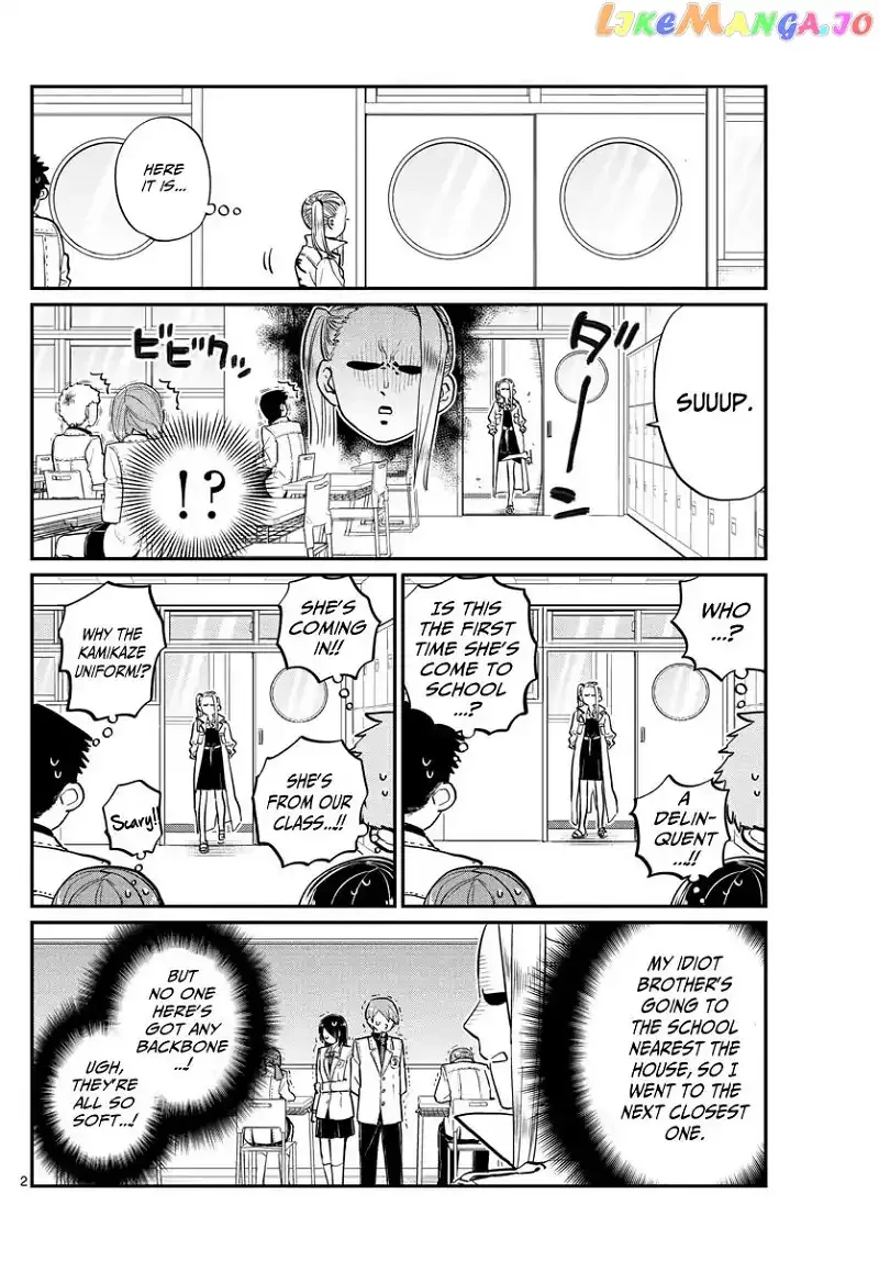 Komi-san wa Komyushou desu Chapter 182 page 2