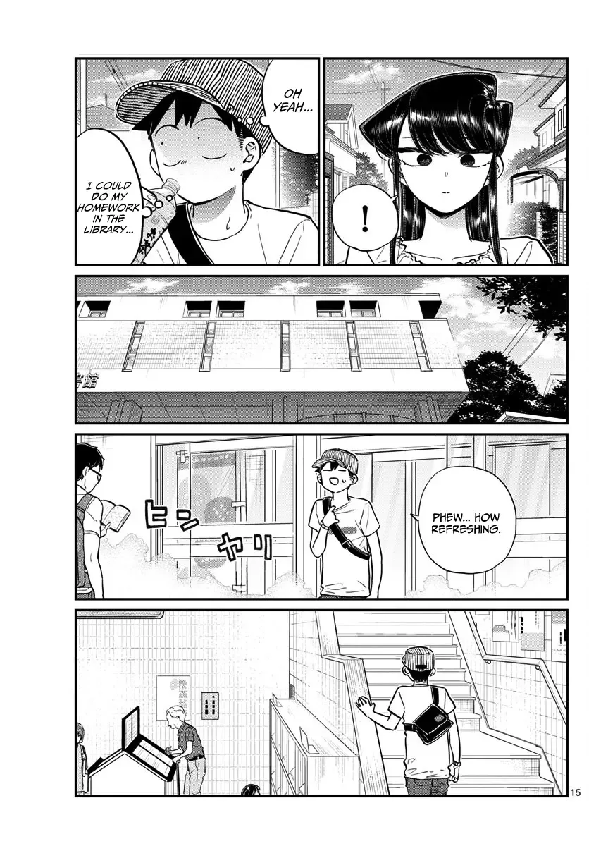 Komi-san wa Komyushou desu Chapter 178 page 15