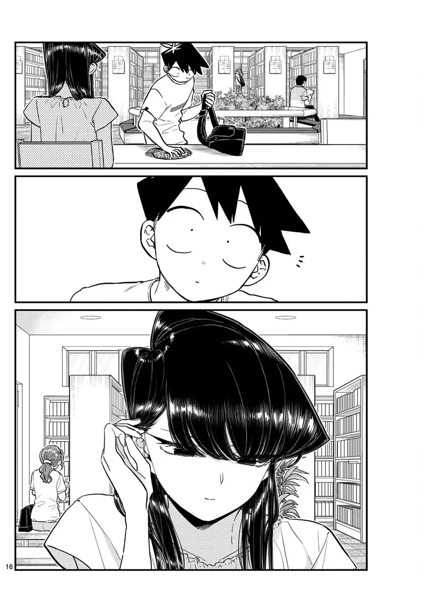 Komi-san wa Komyushou desu Chapter 178 page 16