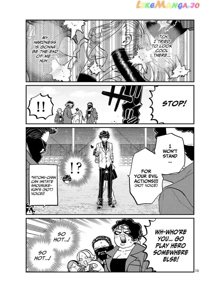 Komi-san wa Komyushou desu Chapter 182 page 13