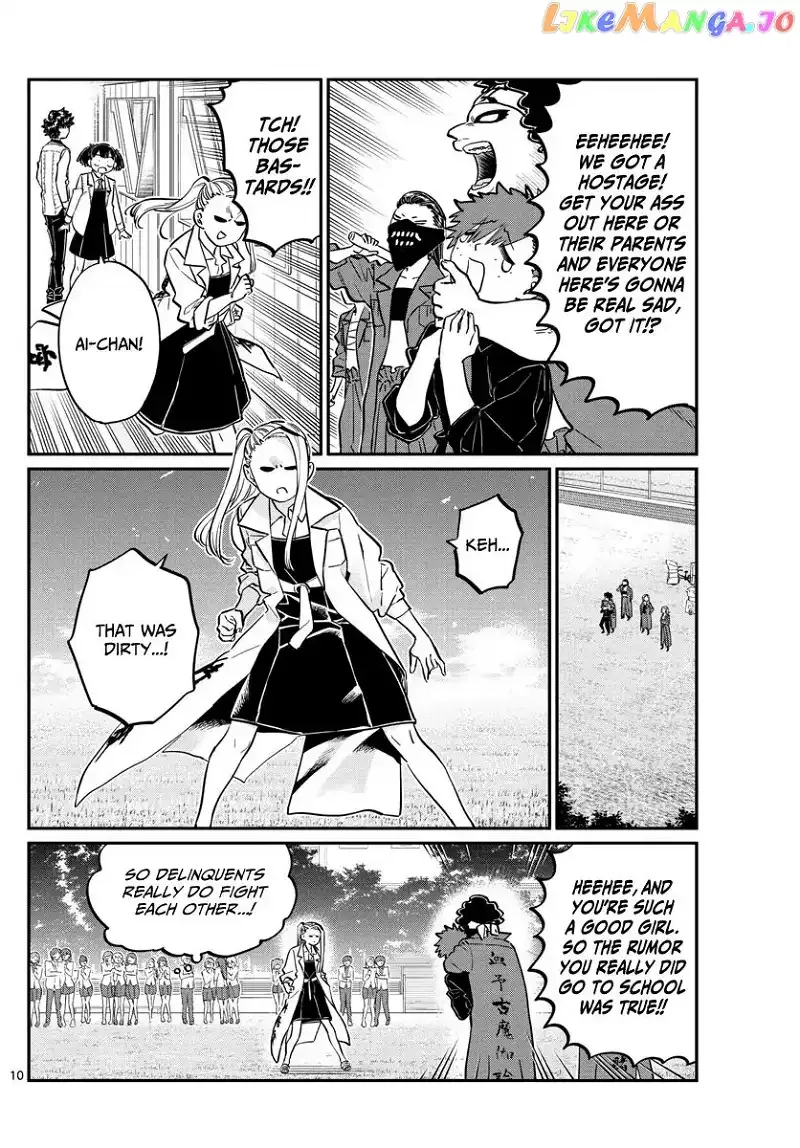 Komi-san wa Komyushou desu Chapter 182 page 10