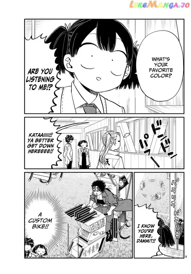 Komi-san wa Komyushou desu Chapter 182 page 9