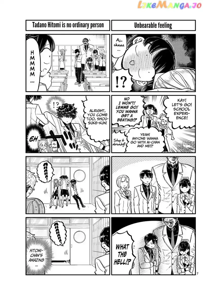 Komi-san wa Komyushou desu Chapter 182 page 7
