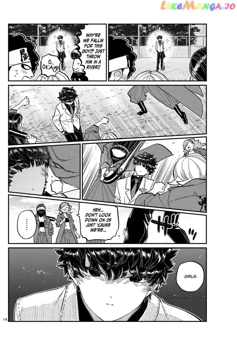 Komi-san wa Komyushou desu Chapter 182 page 14