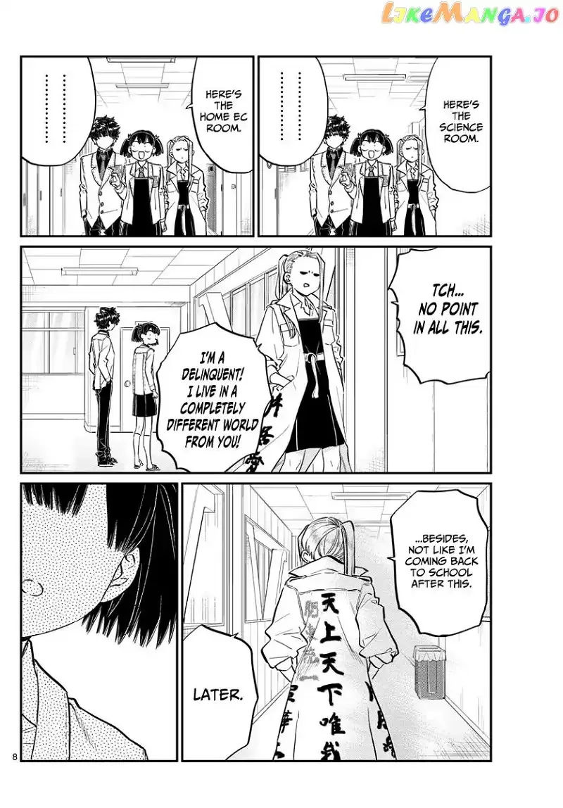 Komi-san wa Komyushou desu Chapter 182 page 8