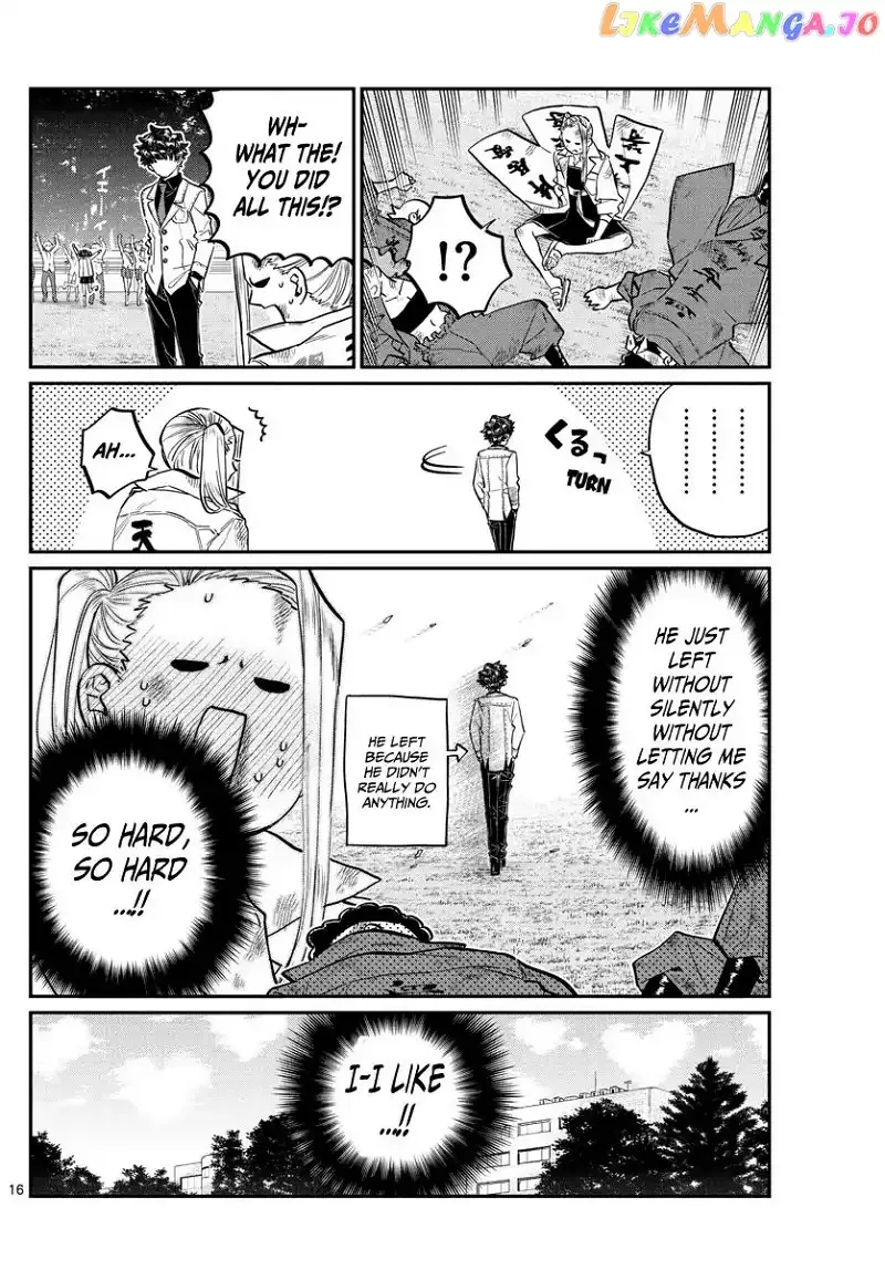 Komi-san wa Komyushou desu Chapter 182 page 16