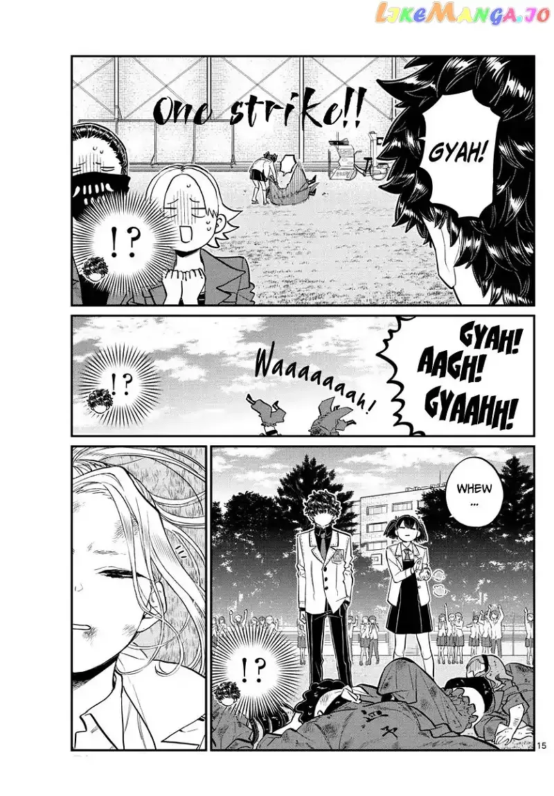 Komi-san wa Komyushou desu Chapter 182 page 15