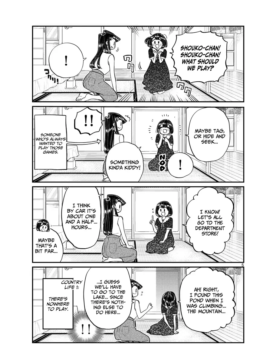 Komi-san wa Komyushou desu Chapter 184 page 5