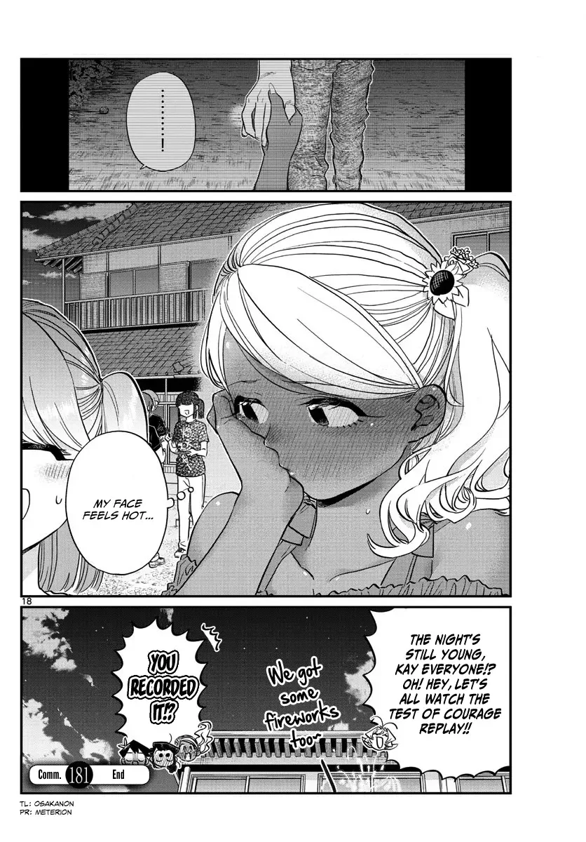 Komi-san wa Komyushou desu Chapter 181 page 18