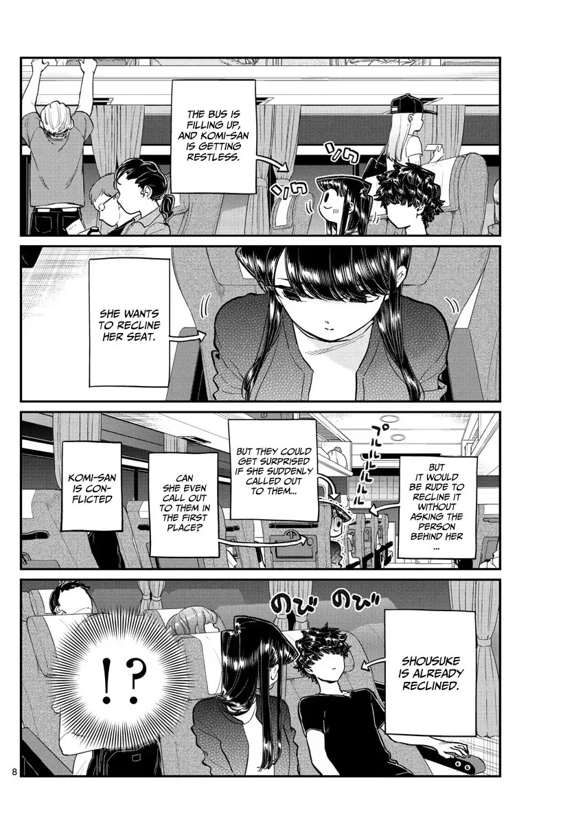 Komi-san wa Komyushou desu Chapter 183 page 8