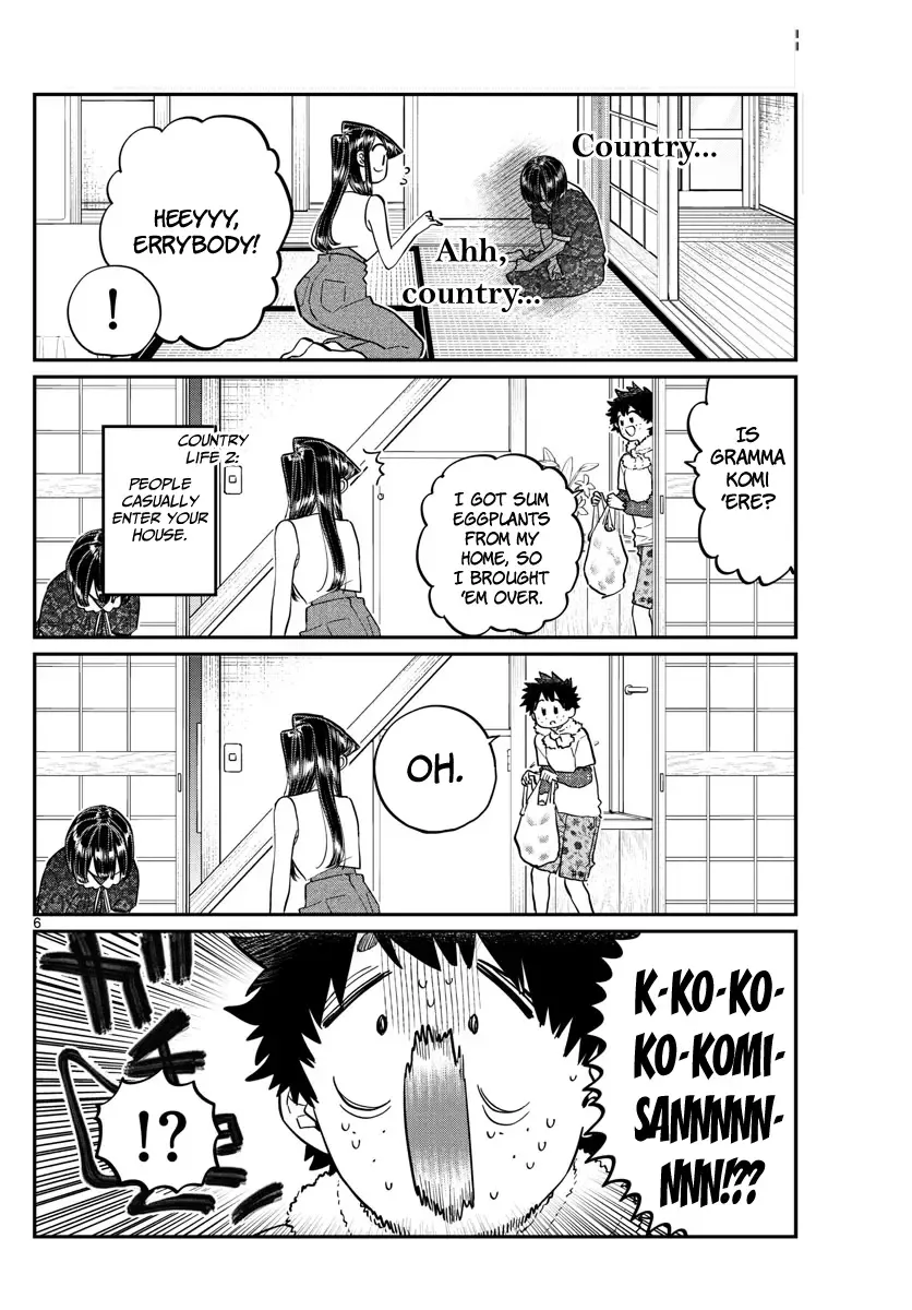 Komi-san wa Komyushou desu Chapter 184 page 6