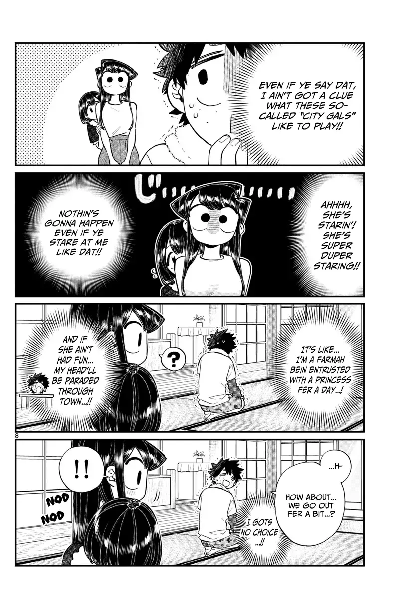 Komi-san wa Komyushou desu Chapter 184 page 8