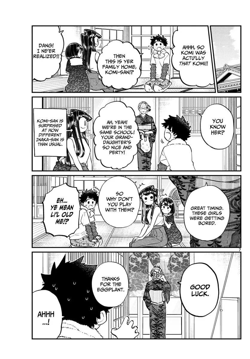 Komi-san wa Komyushou desu Chapter 184 page 7
