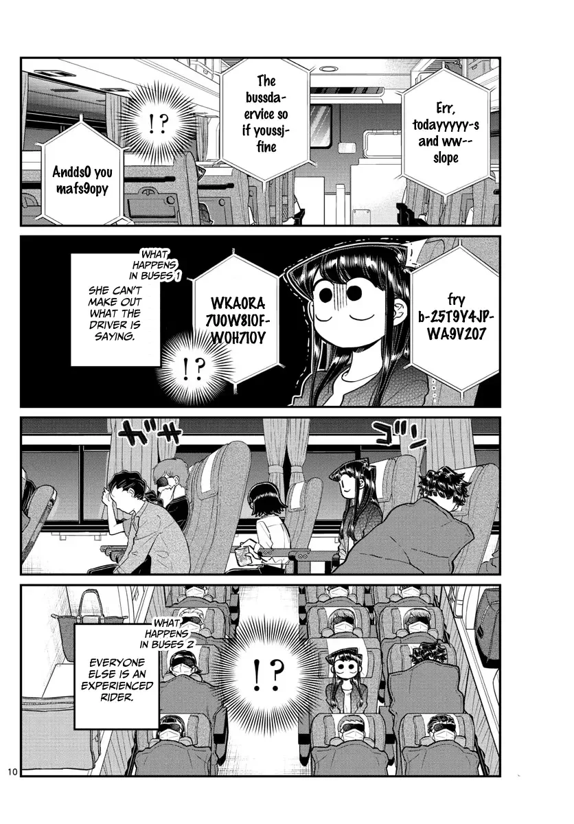 Komi-san wa Komyushou desu Chapter 183 page 10