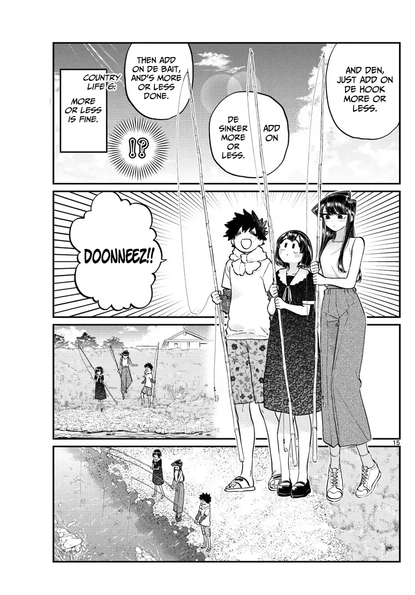 Komi-san wa Komyushou desu Chapter 184 page 15