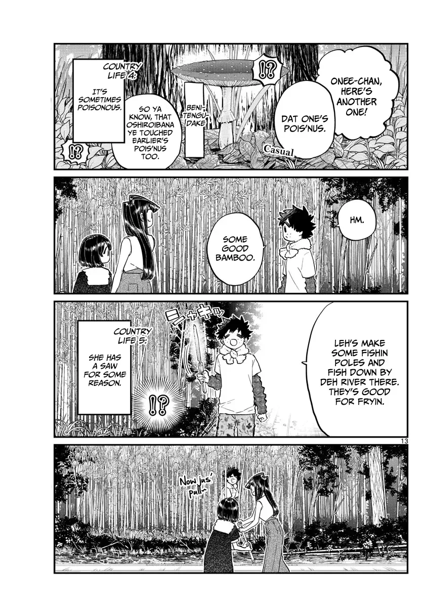 Komi-san wa Komyushou desu Chapter 184 page 13