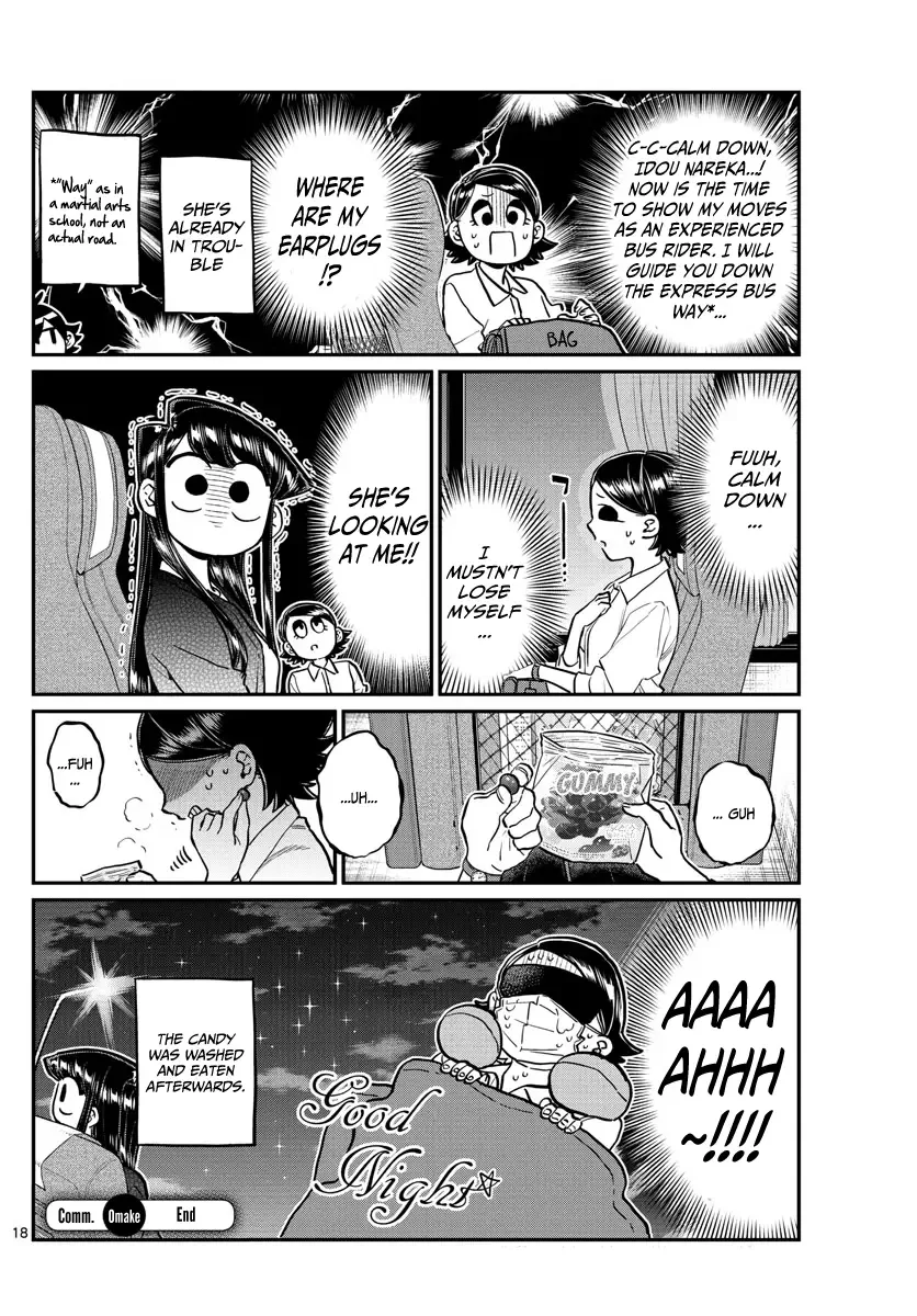 Komi-san wa Komyushou desu Chapter 183 page 18