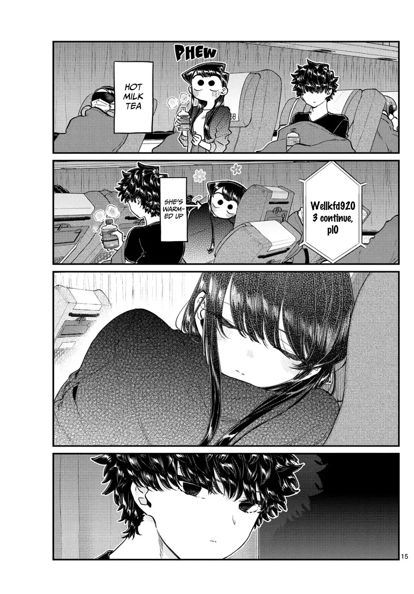 Komi-san wa Komyushou desu Chapter 183 page 15