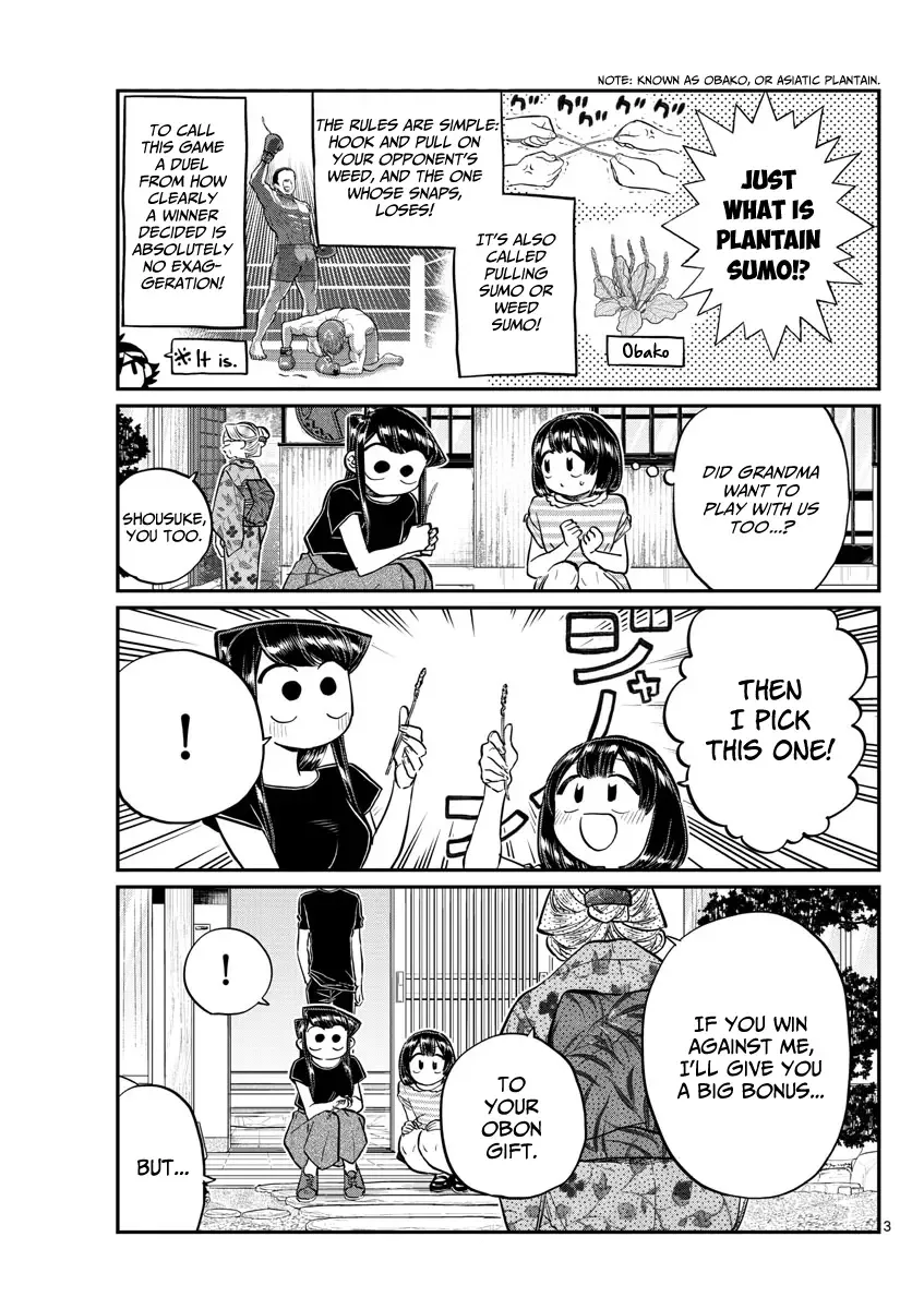 Komi-san wa Komyushou desu Chapter 185 page 3
