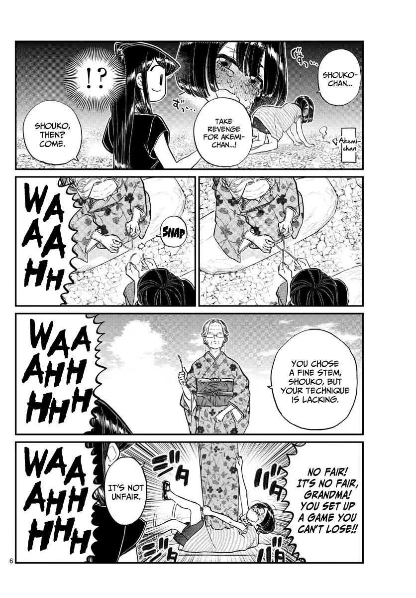 Komi-san wa Komyushou desu Chapter 185 page 6