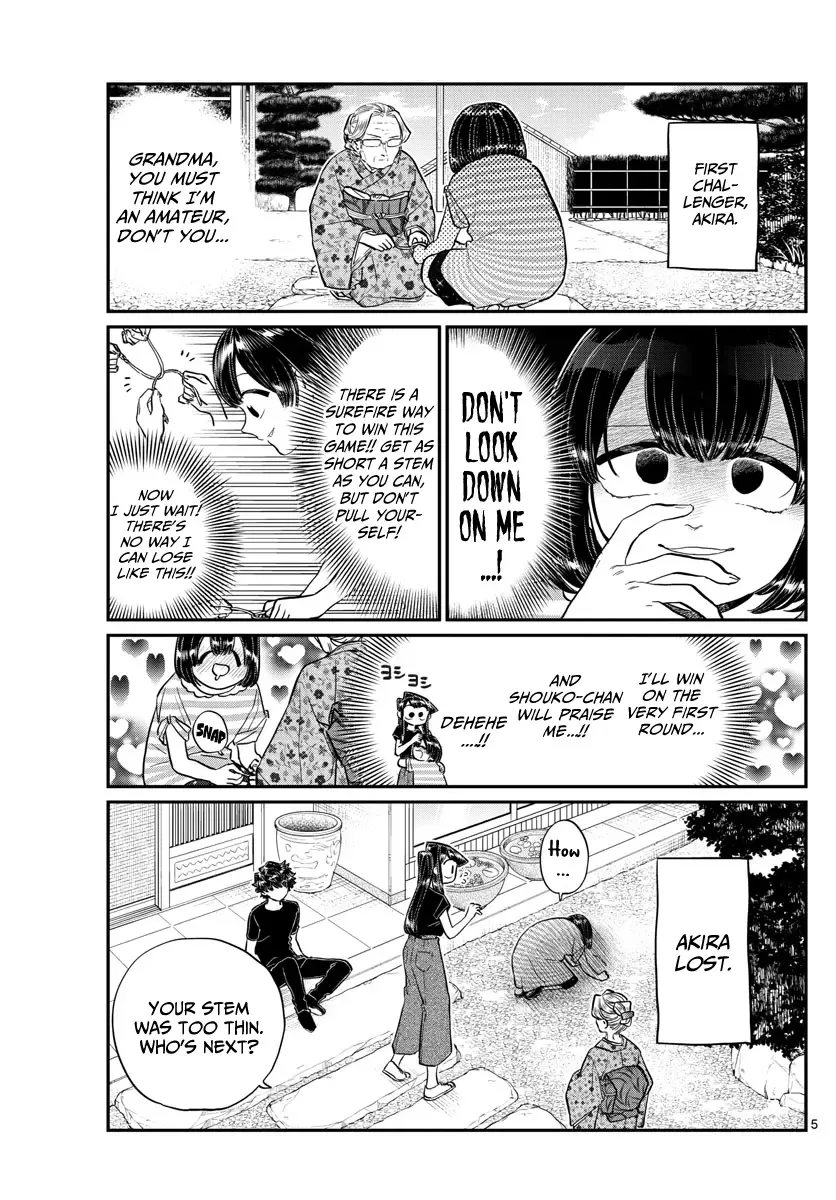 Komi-san wa Komyushou desu Chapter 185 page 5