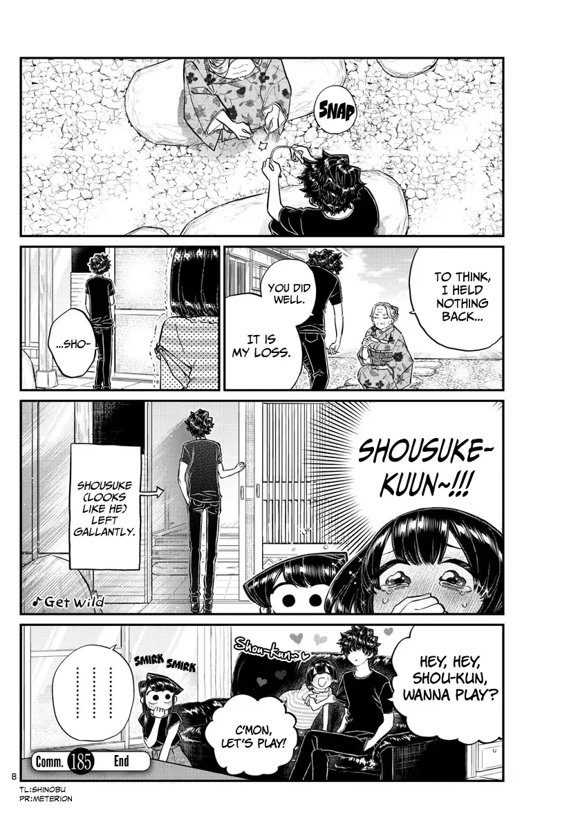 Komi-san wa Komyushou desu Chapter 185 page 8