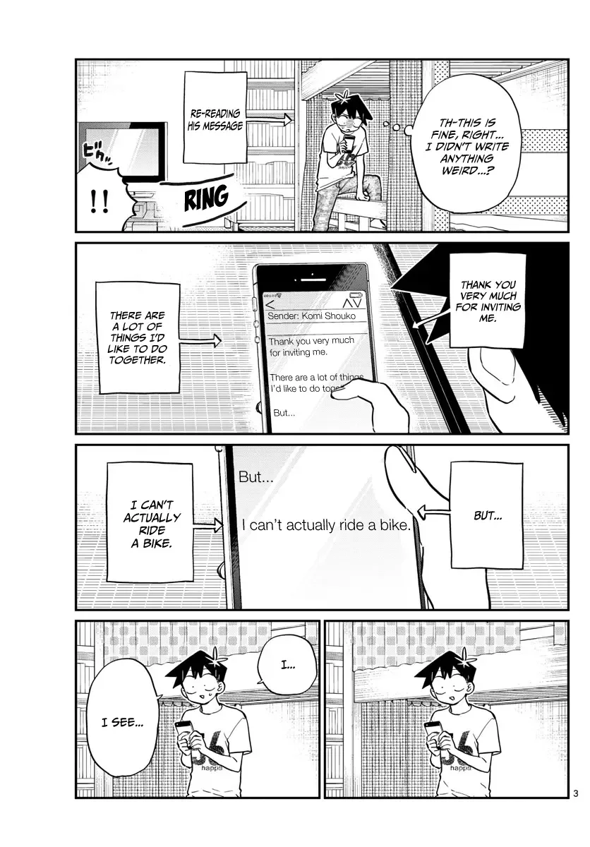 Komi-san wa Komyushou desu Chapter 187 page 4
