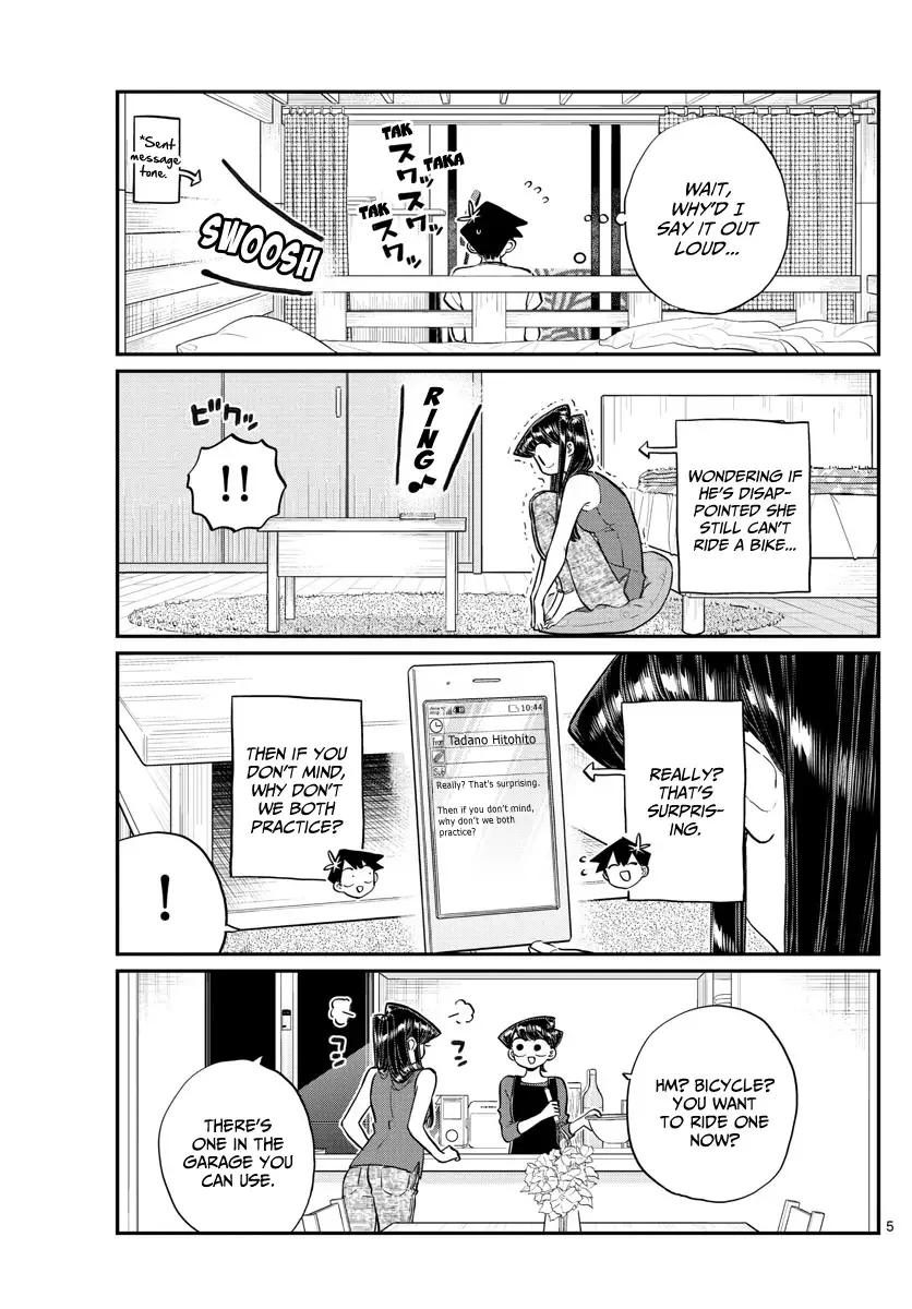Komi-san wa Komyushou desu Chapter 187 page 6
