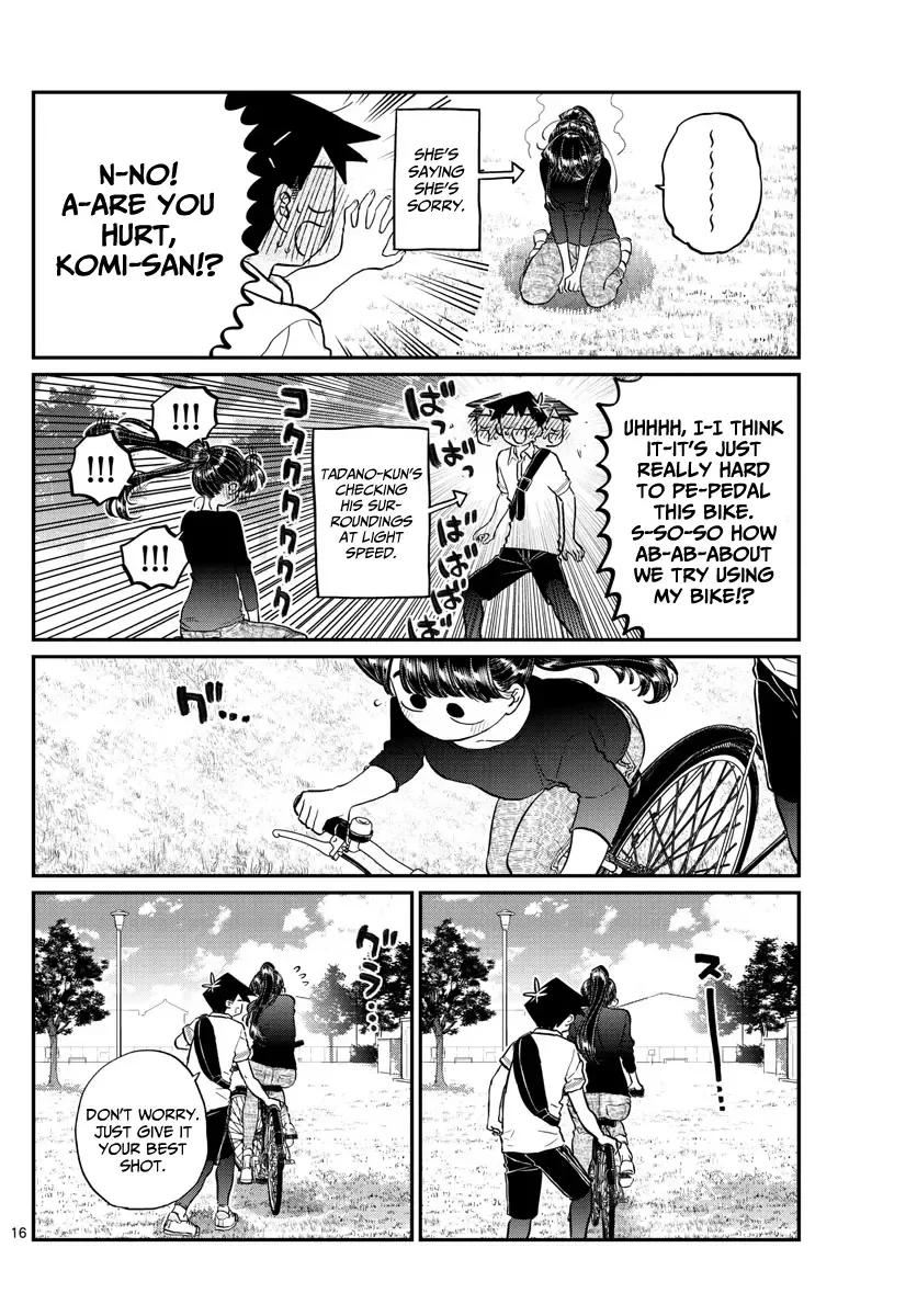 Komi-san wa Komyushou desu Chapter 187 page 17