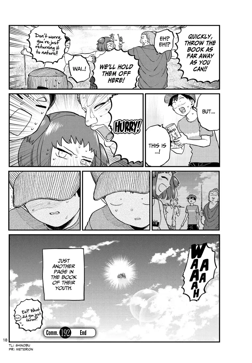 Komi-san wa Komyushou desu Chapter 192 page 9