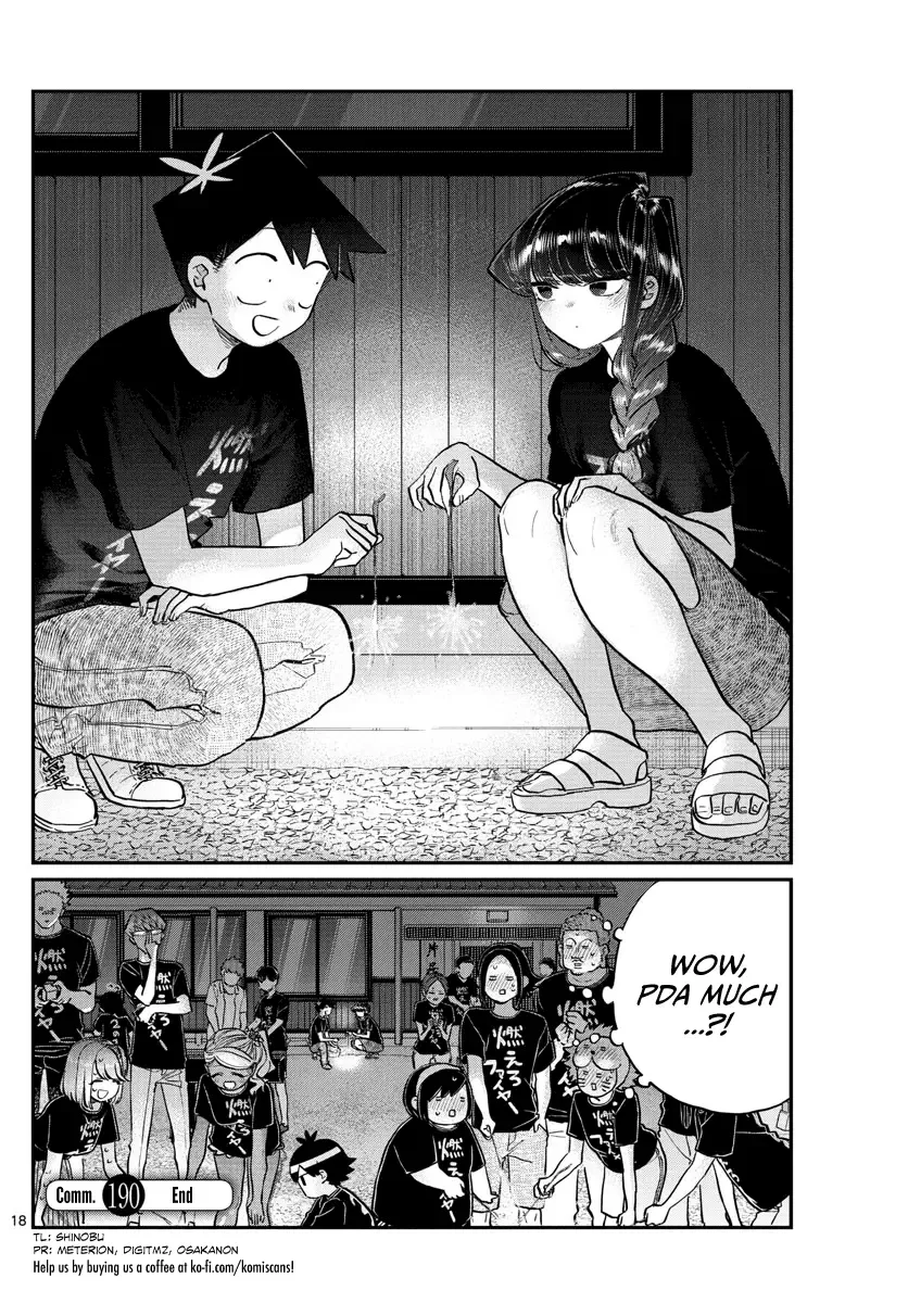 Komi-san wa Komyushou desu Chapter 190 page 3