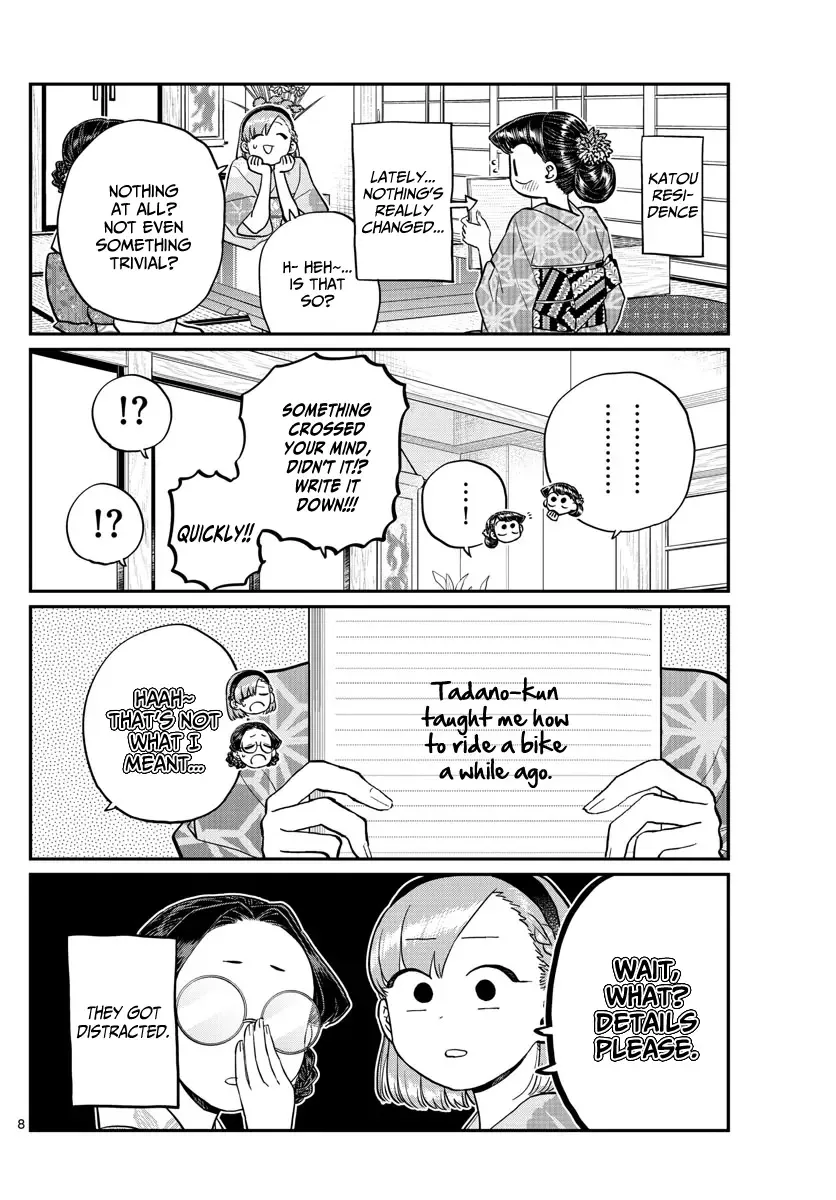 Komi-san wa Komyushou desu Chapter 195 page 8