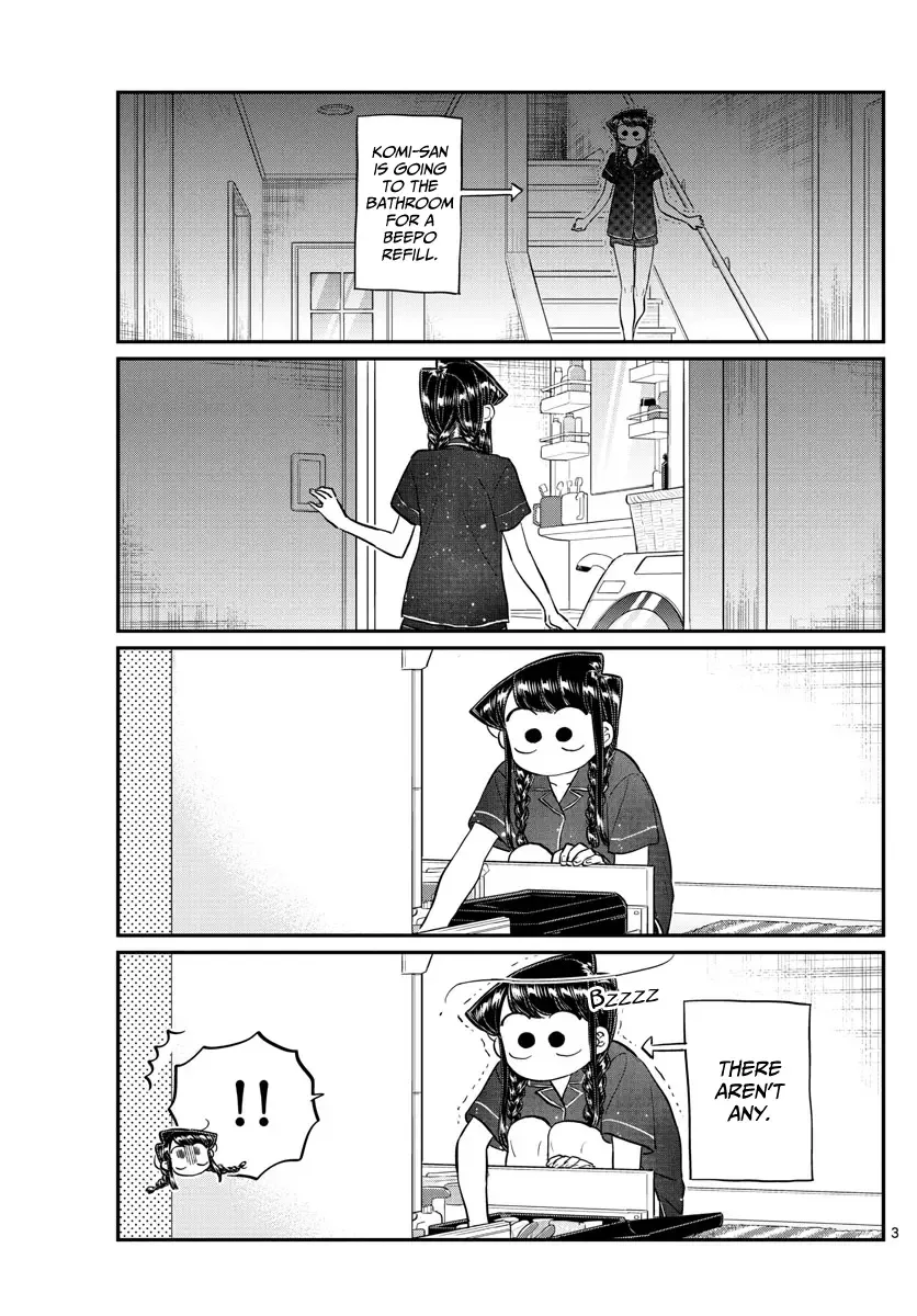 Komi-san wa Komyushou desu Chapter 191 page 3