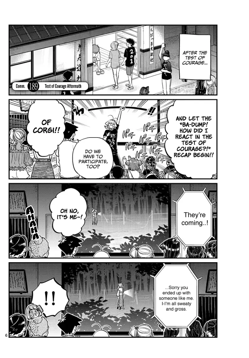 Komi-san wa Komyushou desu Chapter 189 page 1