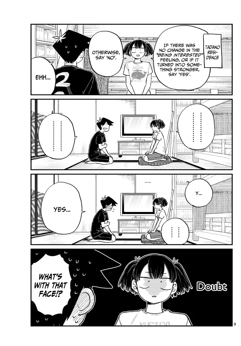 Komi-san wa Komyushou desu Chapter 195 page 9