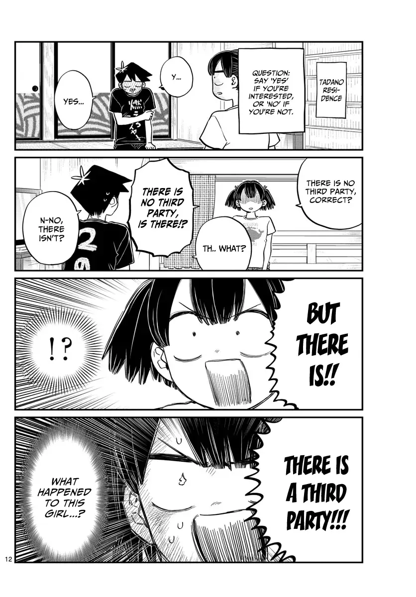 Komi-san wa Komyushou desu Chapter 195 page 12