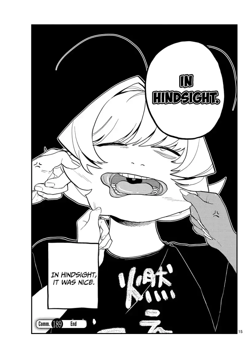 Komi-san wa Komyushou desu Chapter 189 page 10
