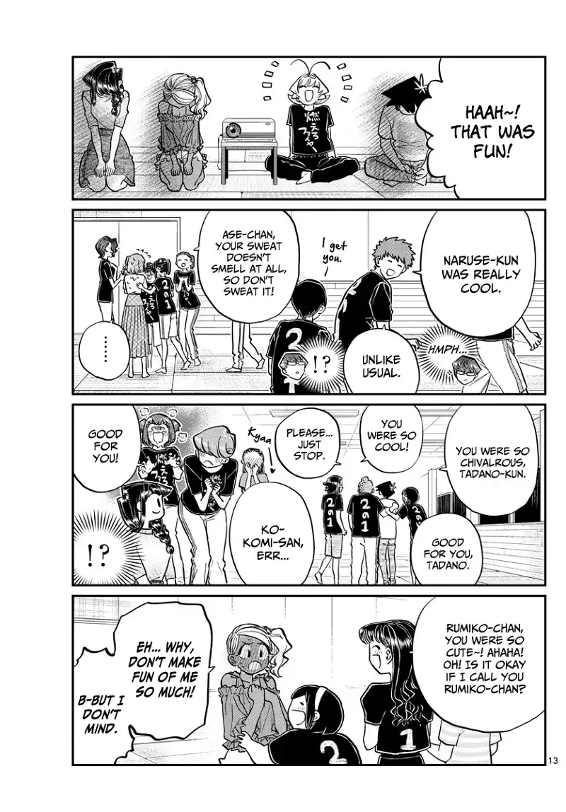 Komi-san wa Komyushou desu Chapter 189 page 8