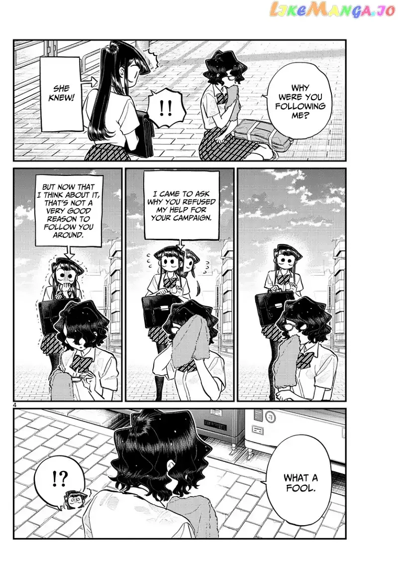 Komi-san wa Komyushou desu Chapter 196.2 page 4