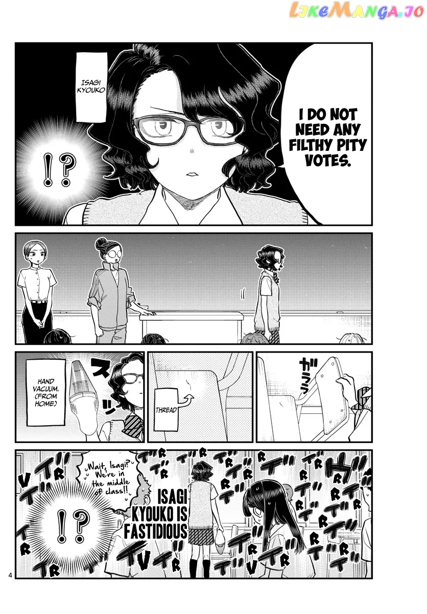 Komi-san wa Komyushou desu Chapter 196 page 4