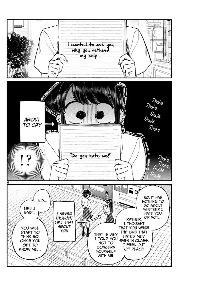 Komi-san wa Komyushou desu Chapter 196.2 page 6