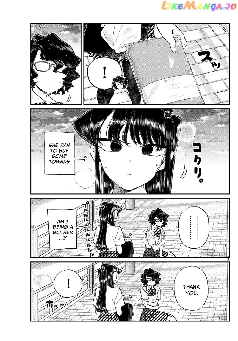 Komi-san wa Komyushou desu Chapter 196.2 page 3
