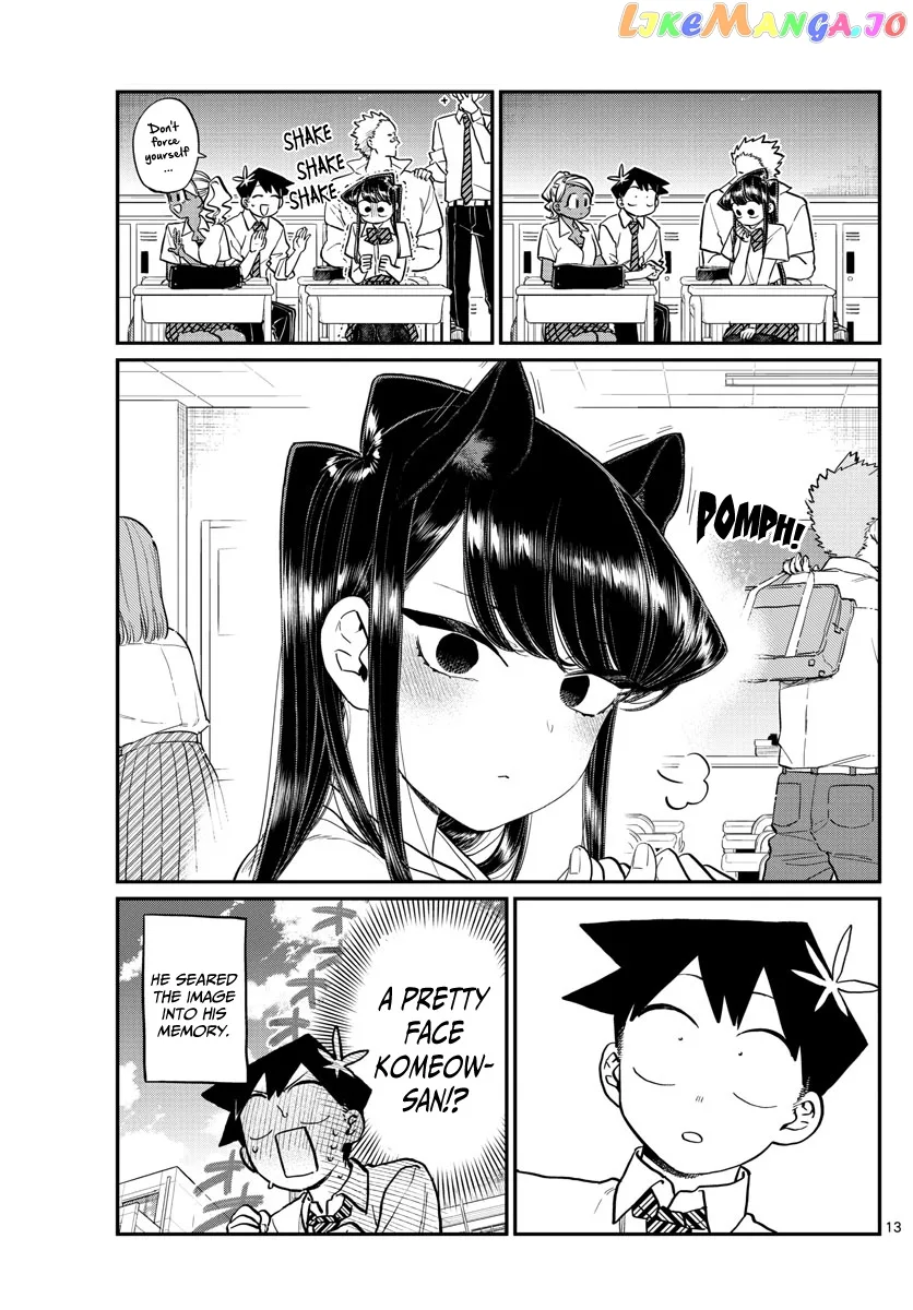 Komi-san wa Komyushou desu Chapter 196 page 13