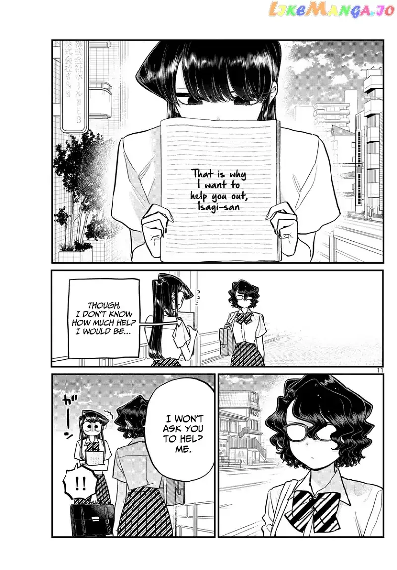 Komi-san wa Komyushou desu Chapter 196.2 page 11