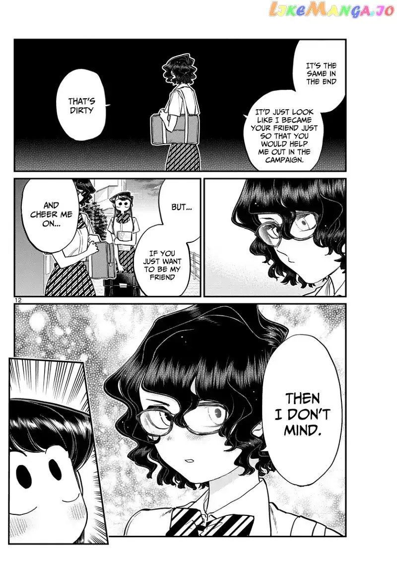 Komi-san wa Komyushou desu Chapter 196.2 page 12