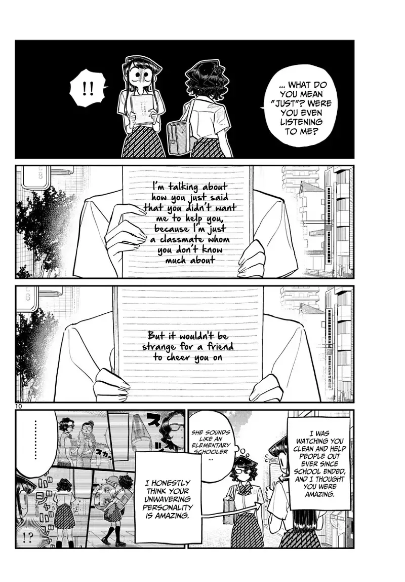 Komi-san wa Komyushou desu Chapter 196.2 page 10